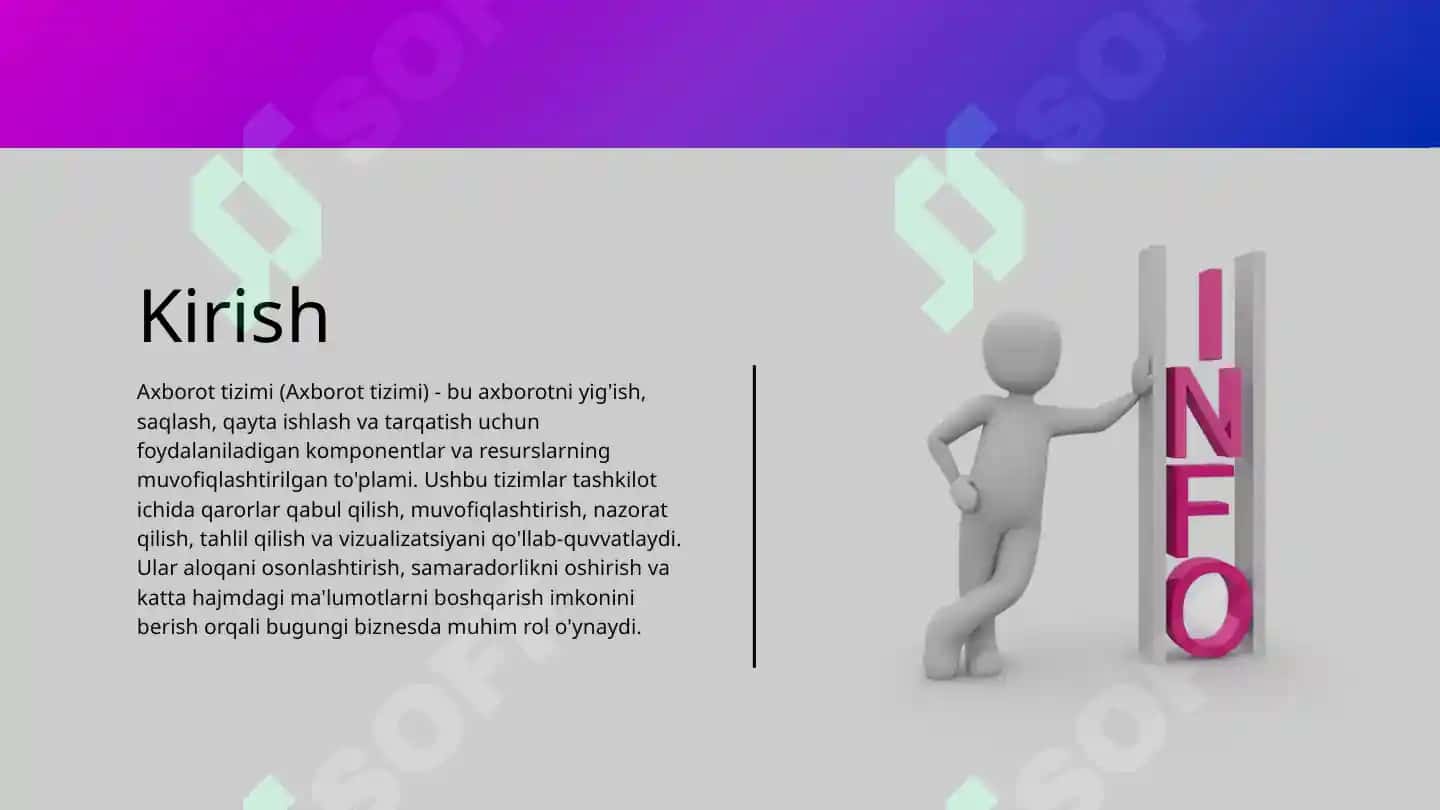 Axborot tizimi 3