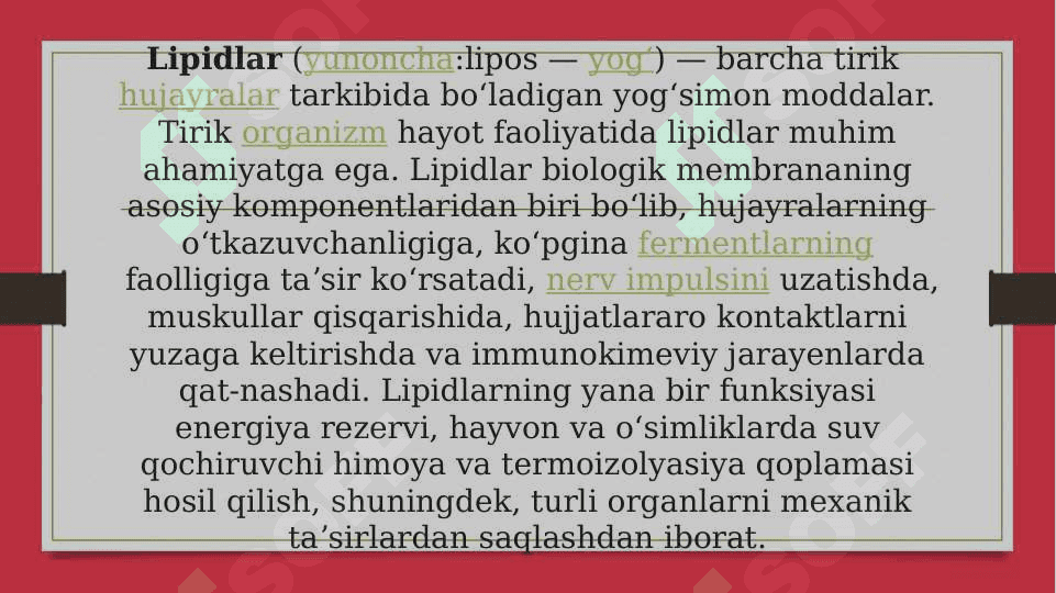Lipidlar asosida sirti faol moddalarni olish 2