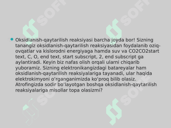 Oksidlanish asosida olinadigan preparatlar 4