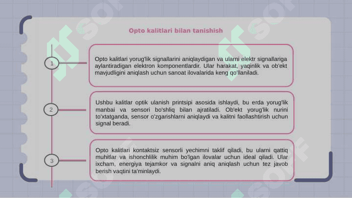 Opto kalitlar 3