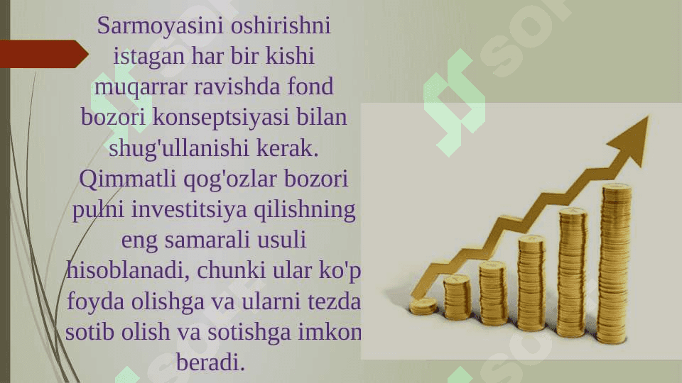 Qimmatli qogʻozlarning turlari 2