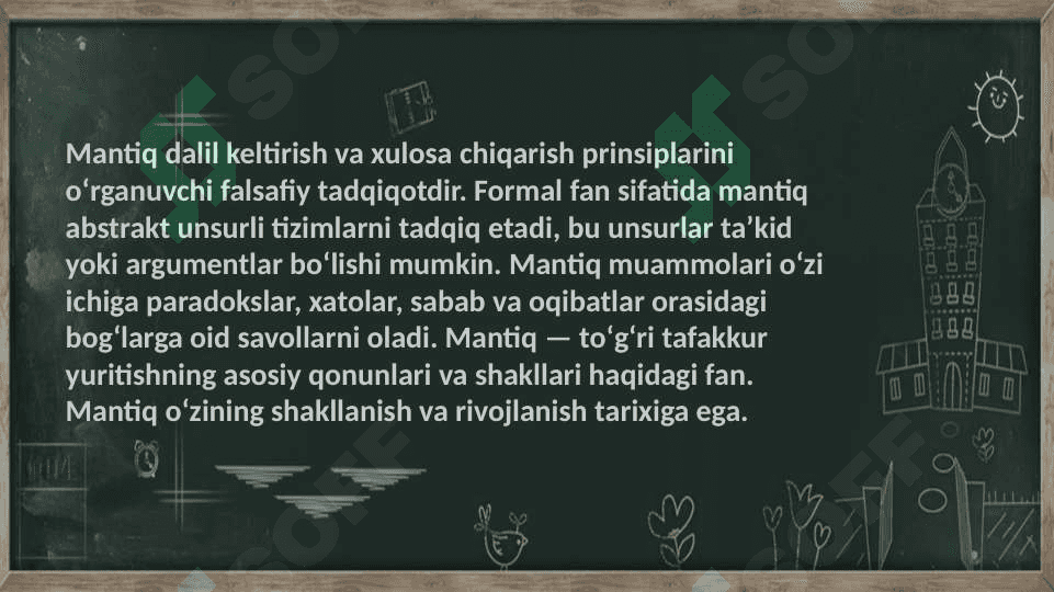 Mantiq tushunchasi 2