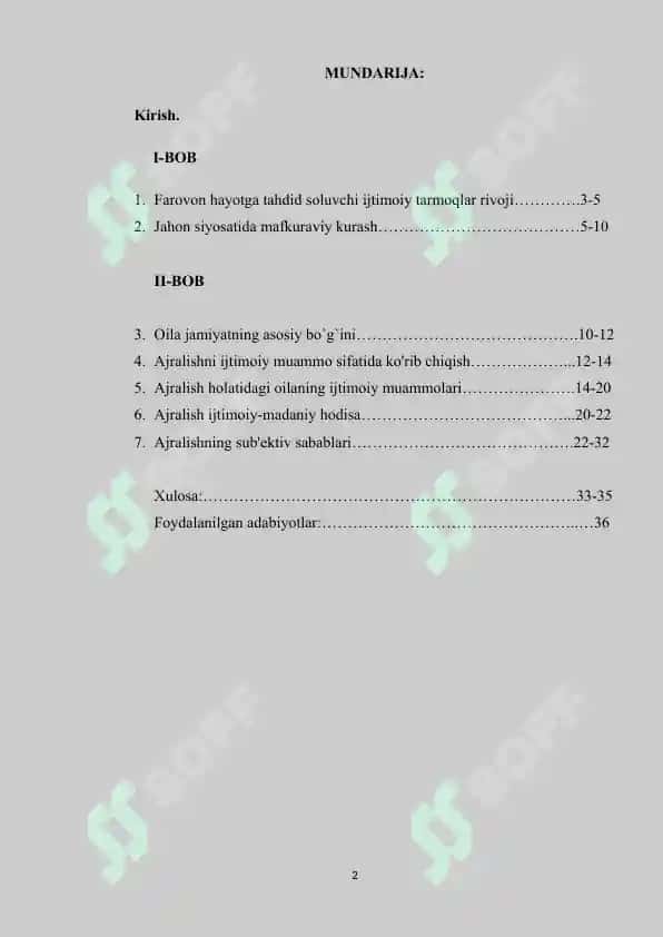 AJRIMLAR PROFILAKTIKASIDA IJTIMOIY HAMKORLIK kurs ishi 2