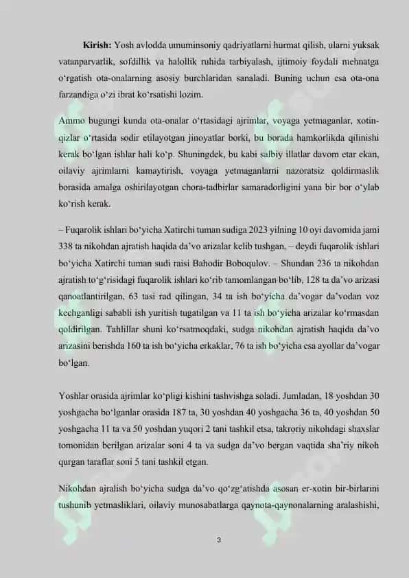 AJRIMLAR PROFILAKTIKASIDA IJTIMOIY HAMKORLIK kurs ishi 3