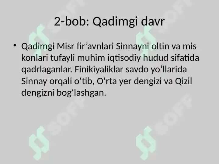 Sinnay yarim oroli 2