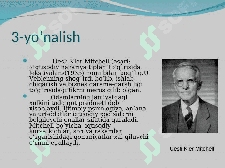 Hozirgi zamon ga’rb iqtisodiyoti va uning asosiy yo’nalishlari 8