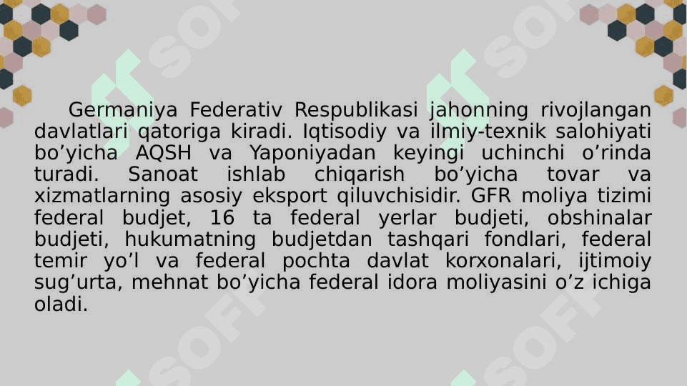 Germaniya moliya tizimi 5
