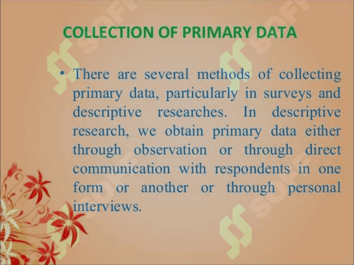 collecting the data 4