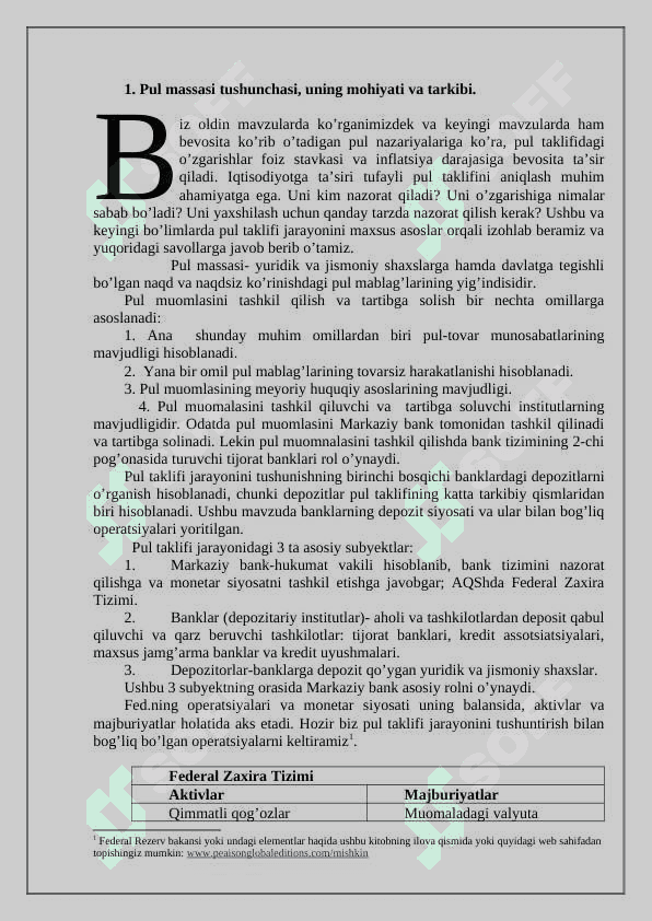 PUL MASSASI VA PUL AGREGATLARI 3