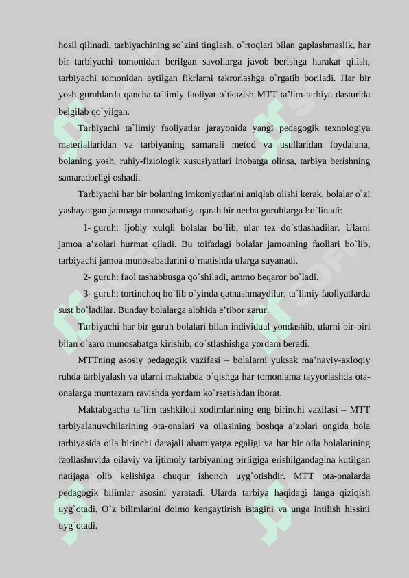 Maktabgacha ta’lim muassasasi, oila va maktab hamkorligi 4