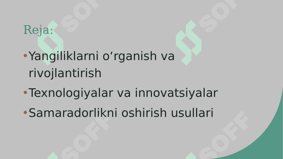Innovatsiya va Samaradorlik 3