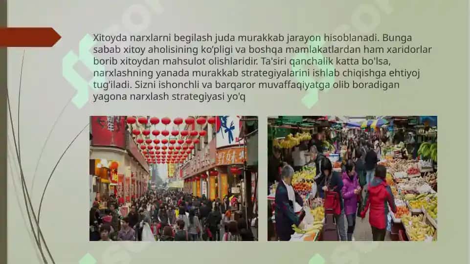 Narxlarni belgilashda Xitoy tajribasi 3