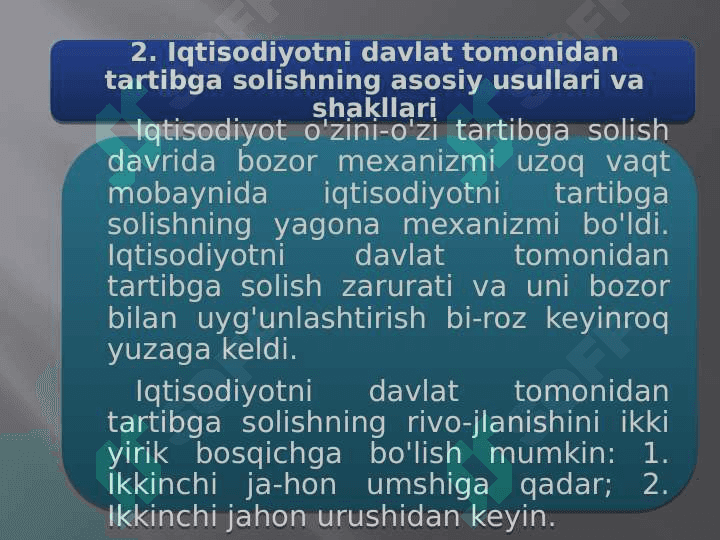 BOZOR IQTISODIYOTI 6