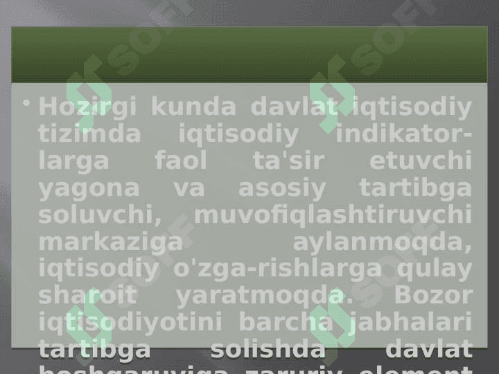 BOZOR IQTISODIYOTI 8