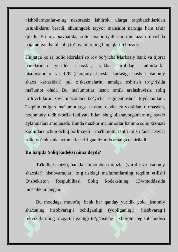 “BANK-DSQ” AXBOROT TIZIMI. 4
