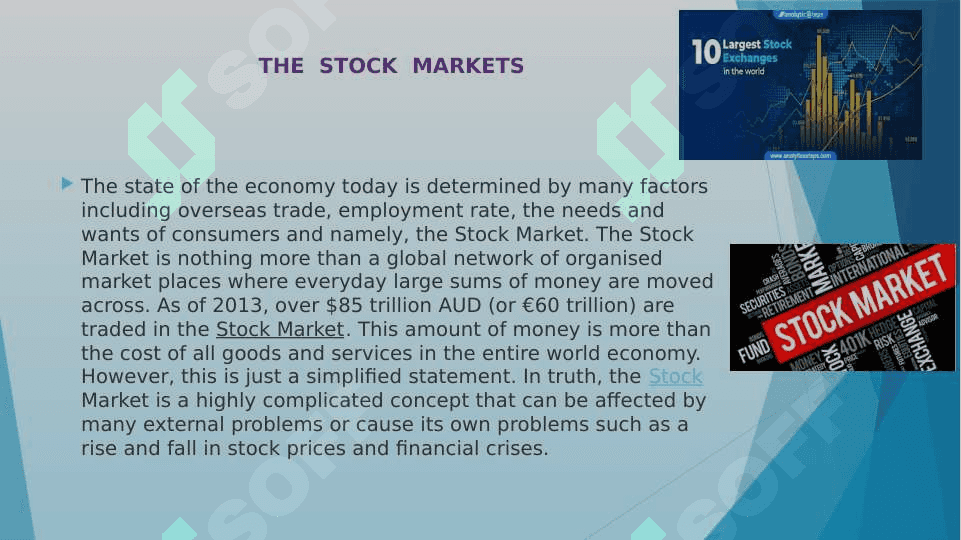 THE  STOCK  MARKETS 2