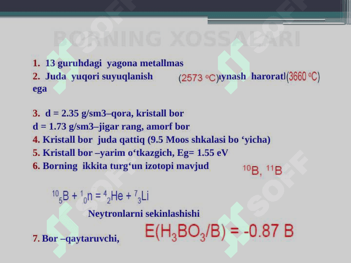 III-A GURUH ELEMENTLARI 8