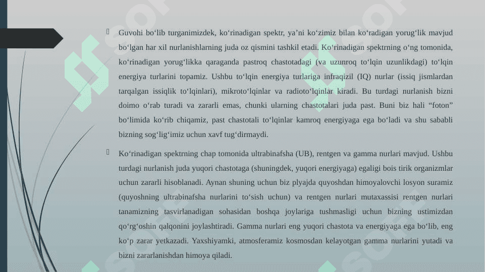 Elektromagnit to'lqin tuzilmasi 8