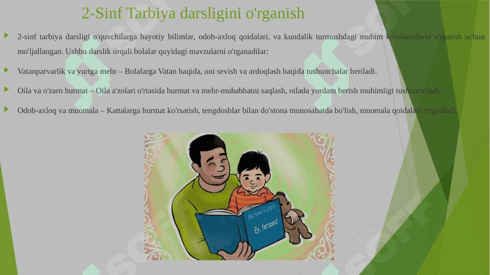 1-sinf Tarbiya darsligini o'rganish 5