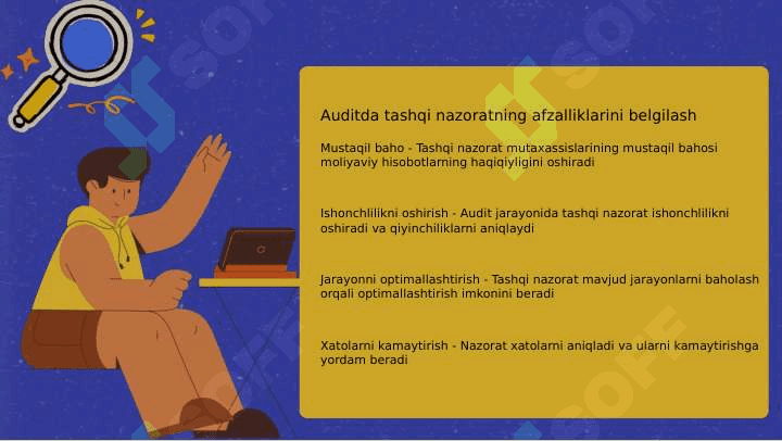Audit ish sifatining tashqi nazorati 6