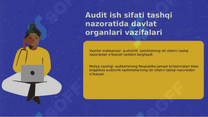 Audit ish sifatining tashqi nazorati 8