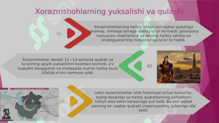 Xorazmshohlar davlatida harbiy ishlar 2
