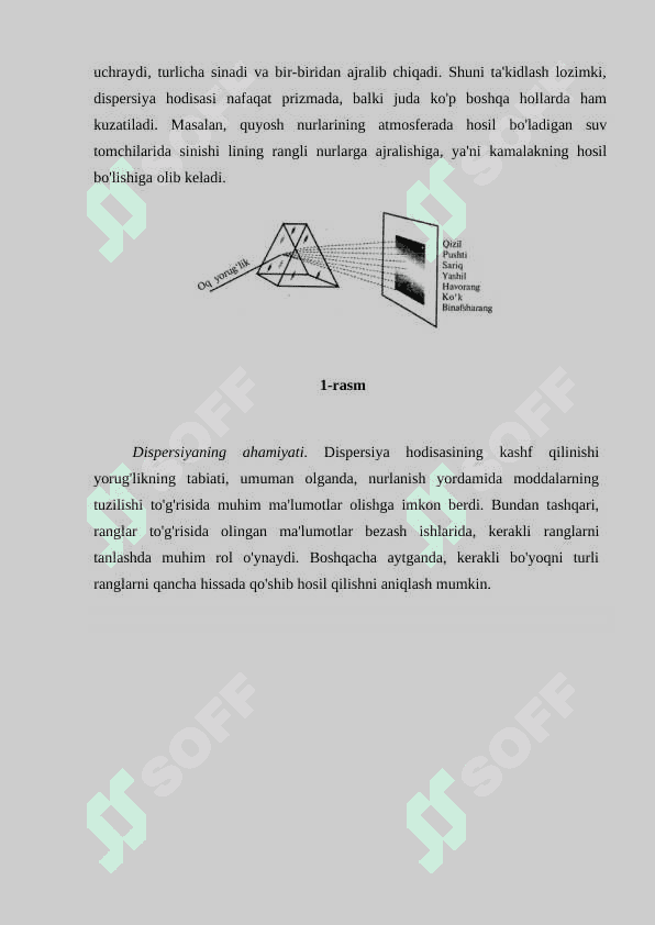 Elektromagnit to'lqinlarning moddalar bilan ta'siri 3