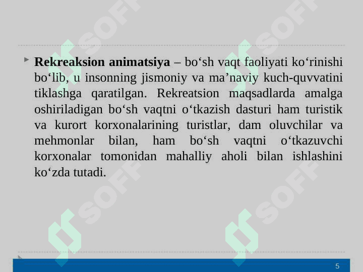 Animatsiya tipologiyasi. 5