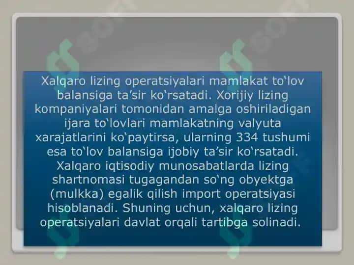 Xalqaro lizing Operatsiyalari 4
