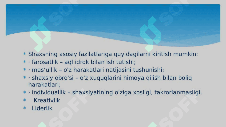 Animatorga qo’yilgan talablar va ularning shaxsiy fazilatlari 3