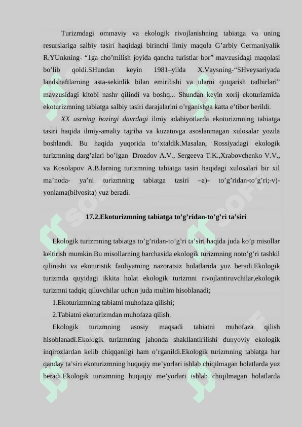 Ekоturizmning tаbiаtgа tа’siri. 3