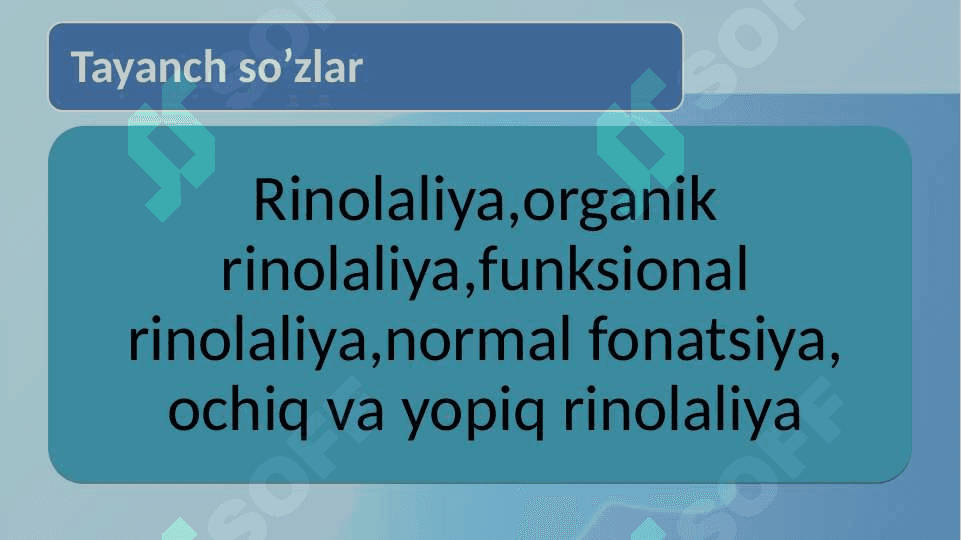 Rinolaliya nutq nuqsoni 3