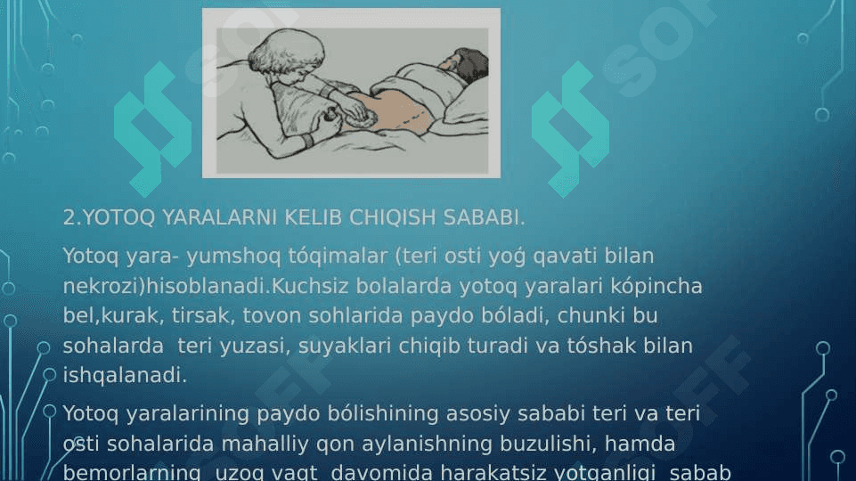 BOLALARDA YOTOQ YARALARINI OLDINI OLISH 3