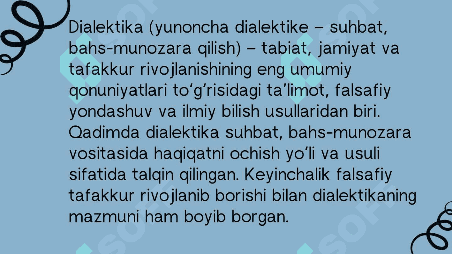 Falsafa tarixida bilishga oid qarashlar 3