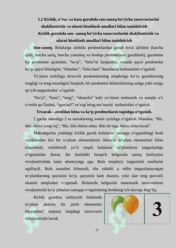 Sanash sanashning turli tizimlari 7