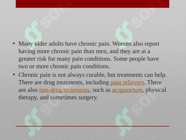 Chronic pain 3