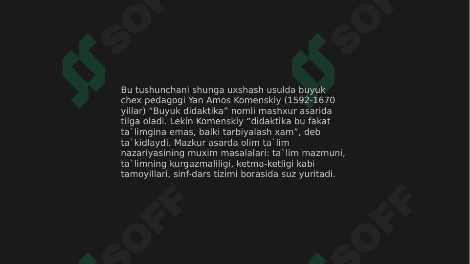 DIDAKTIKA HAQIDA TUSHUNCHA 3