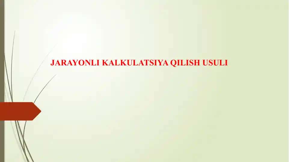 Kalkulatsiya usuli