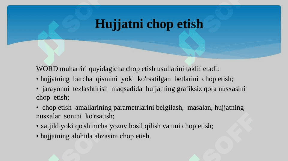 Matnli hujjat bilan ishlashni boshlash 6