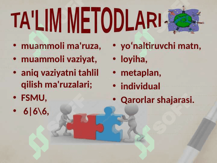 Interfaol metodlar 8