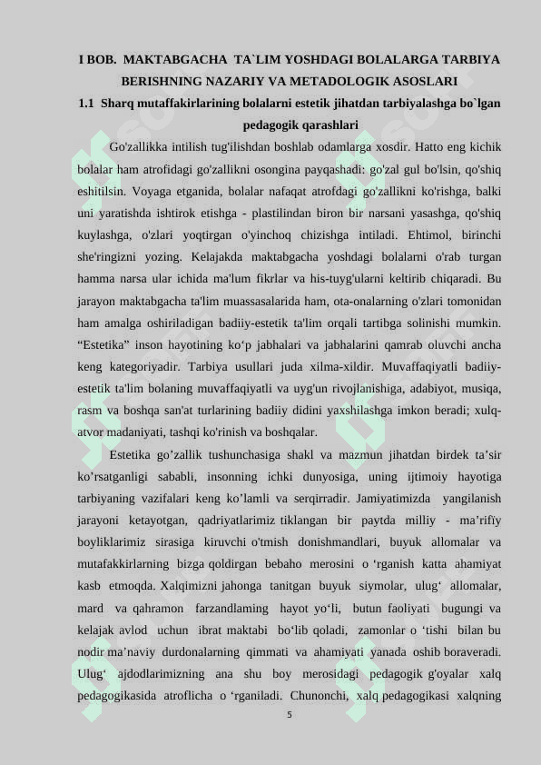 MAKTABGACHA TA’LIM YOSHIDAGI BOLALARNING TARBIYASI VA RIVOJLANISHI 4