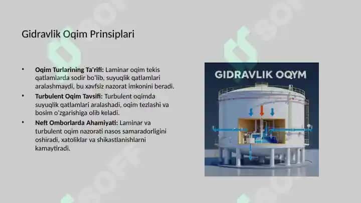 Neft omborlaridagi gidravlik hisobi 5