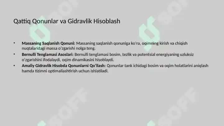 Neft omborlaridagi gidravlik hisobi 7