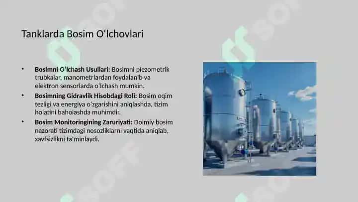 Neft omborlaridagi gidravlik hisobi 8