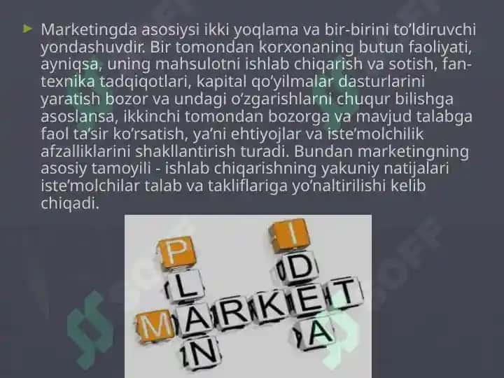 Marketing rejasi 2