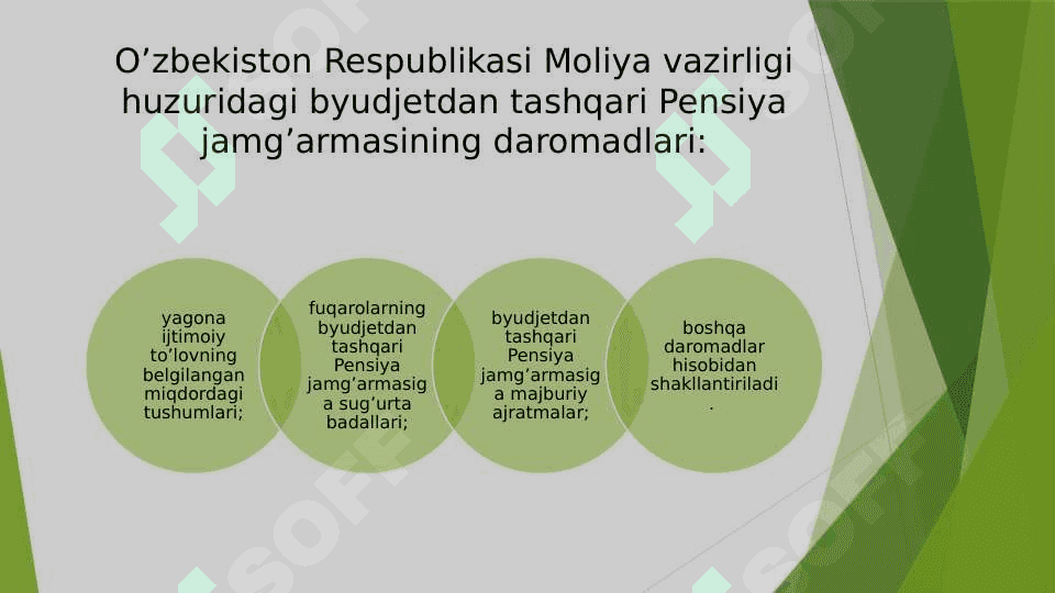 DAVLAT MAQSADLI JAMG'ARMALARI TAQSIMLOVCHI ORGANLAR 4