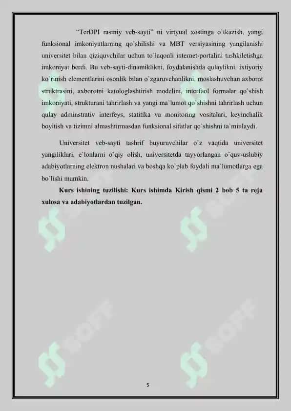 WEB SAHIFANI HOSIL QILISHDA FOYDALANILGAN DASTURIY VOSITALARNING IMKONIYATLARI 5