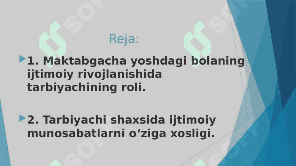 Pedagogning bolalarning ijtimoiy moslashuvidagi roli 2