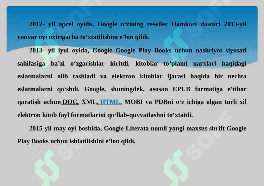 Google Store va uning imkoniyatlari 7