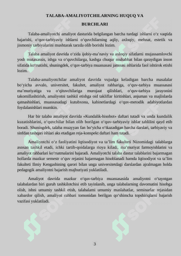 Amalyot daftari rus gruppalar uchun 3